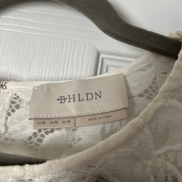 BHLDN Jive white lace top - size M (NWOT) - Picture 4 of 4